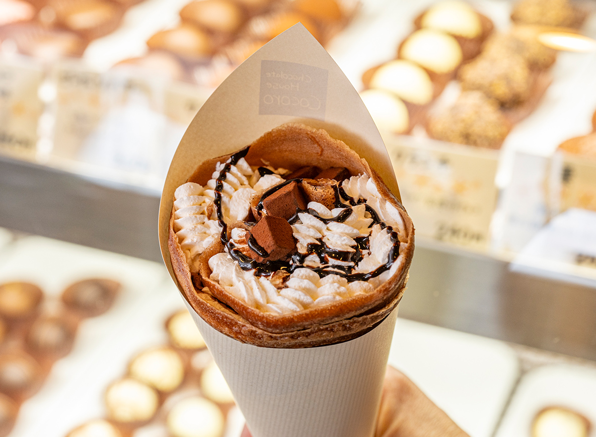 生チョコクレープ