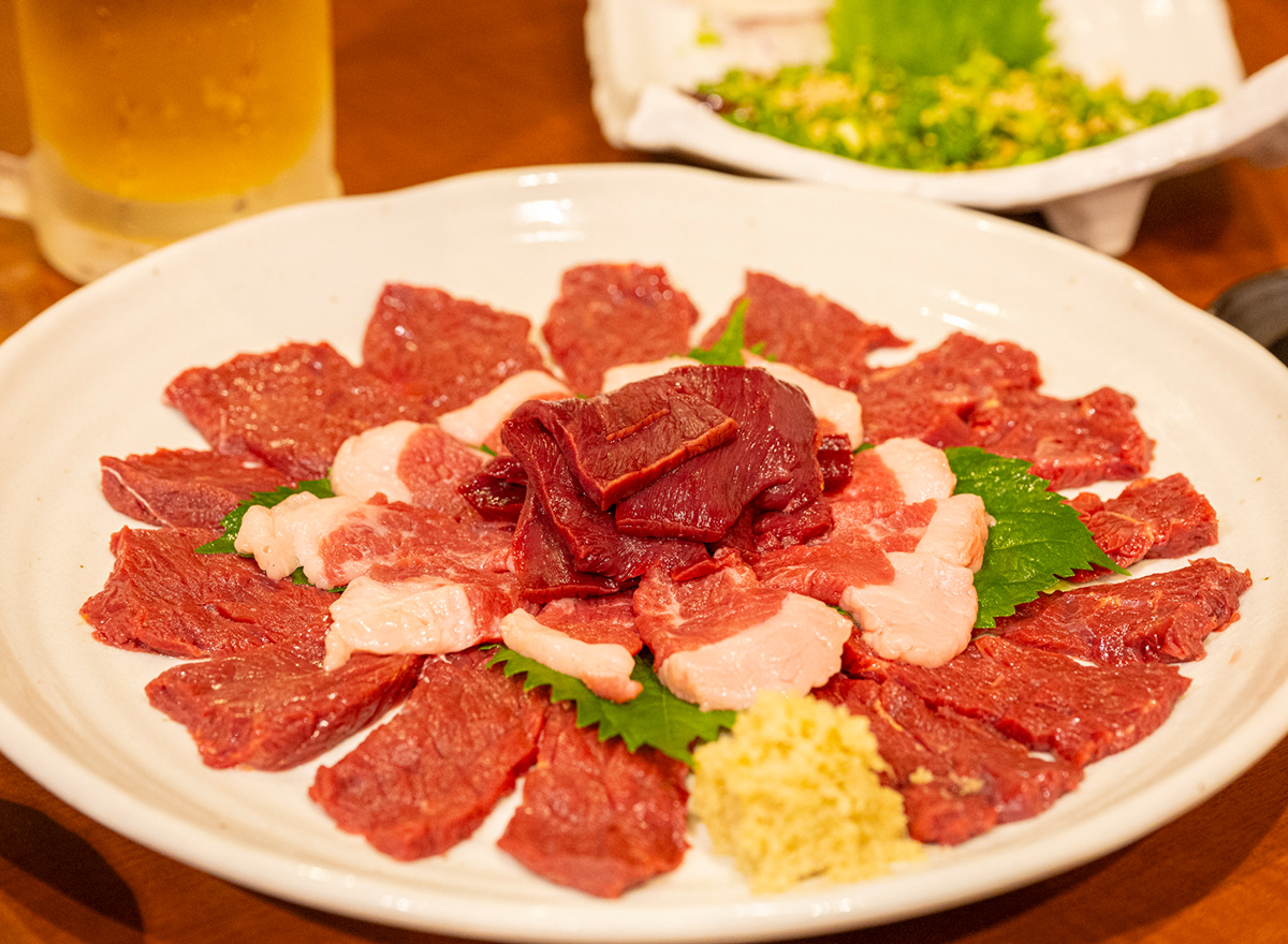 久留米産馬刺し